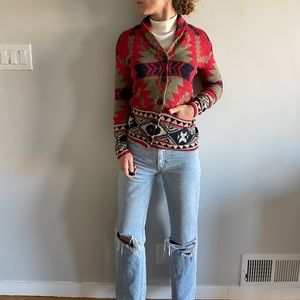 vintage western Ralph Lauren Cardigan